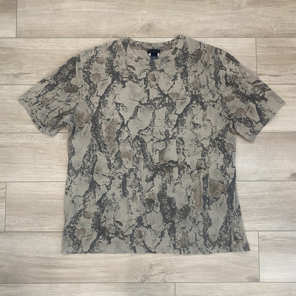 Vintage Winchester Camo Short Sleeve Pocket Tee Mens Size 2X Outdoor Hunting Y2K